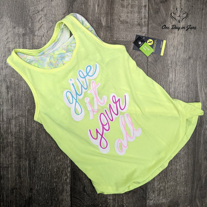 Xersion Girls 2pc U Neck Tank Top Size 7/8