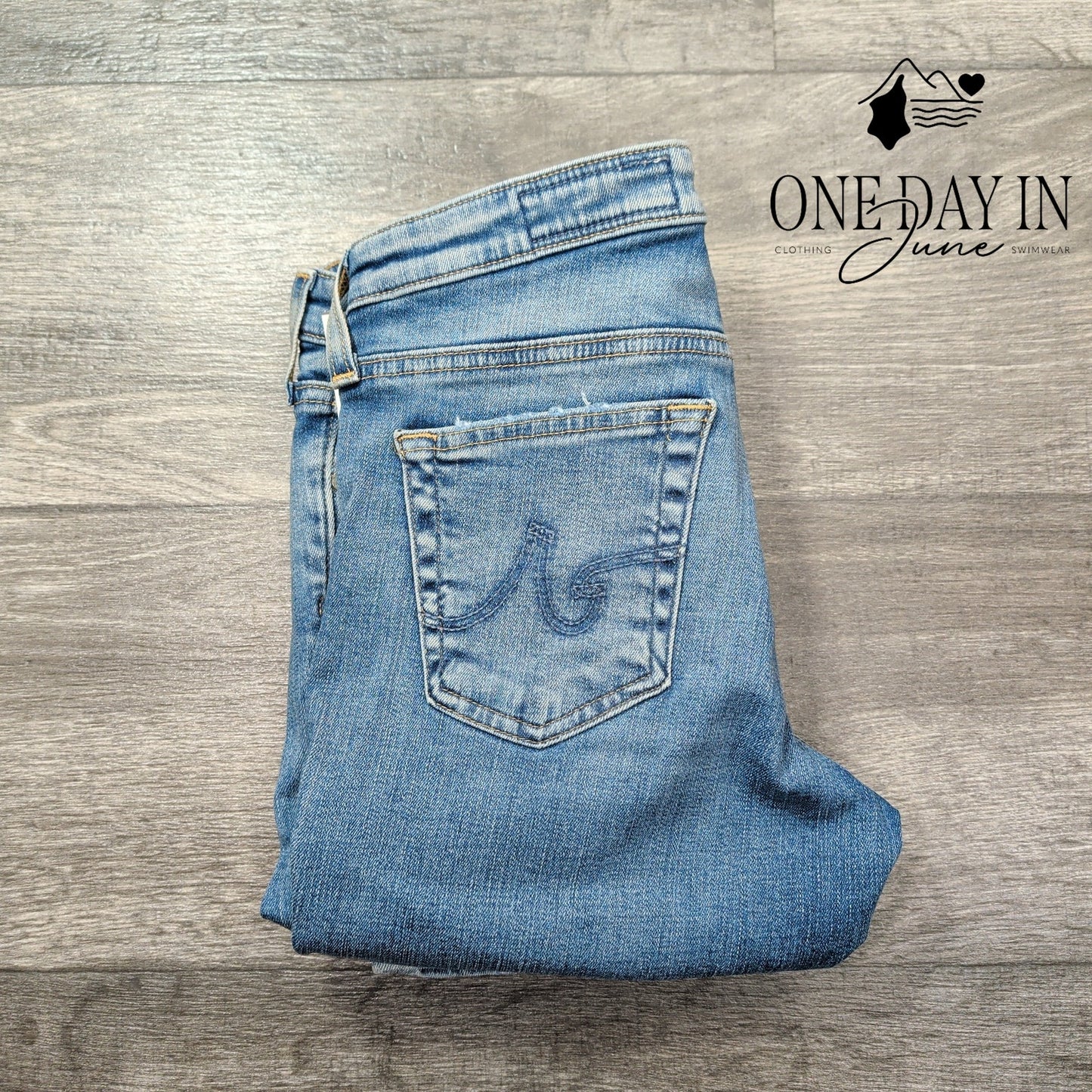 AG Adriano Goldschmied The Legging Ankle Jeans Skinny NWT $215 Size 4 (27)