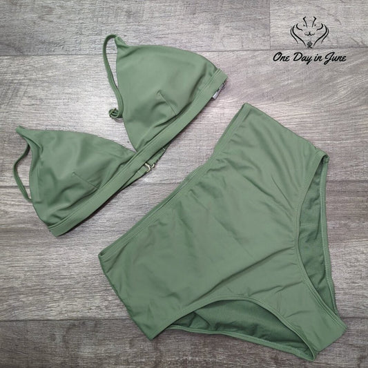 Shekini High Waist Bikini Swimsuit Size M
