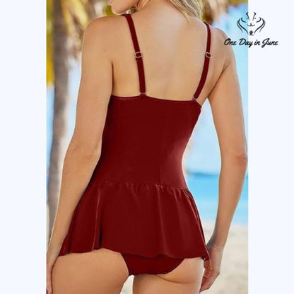 Aleumdr Tummy Control Push Up One Piece Size XXL