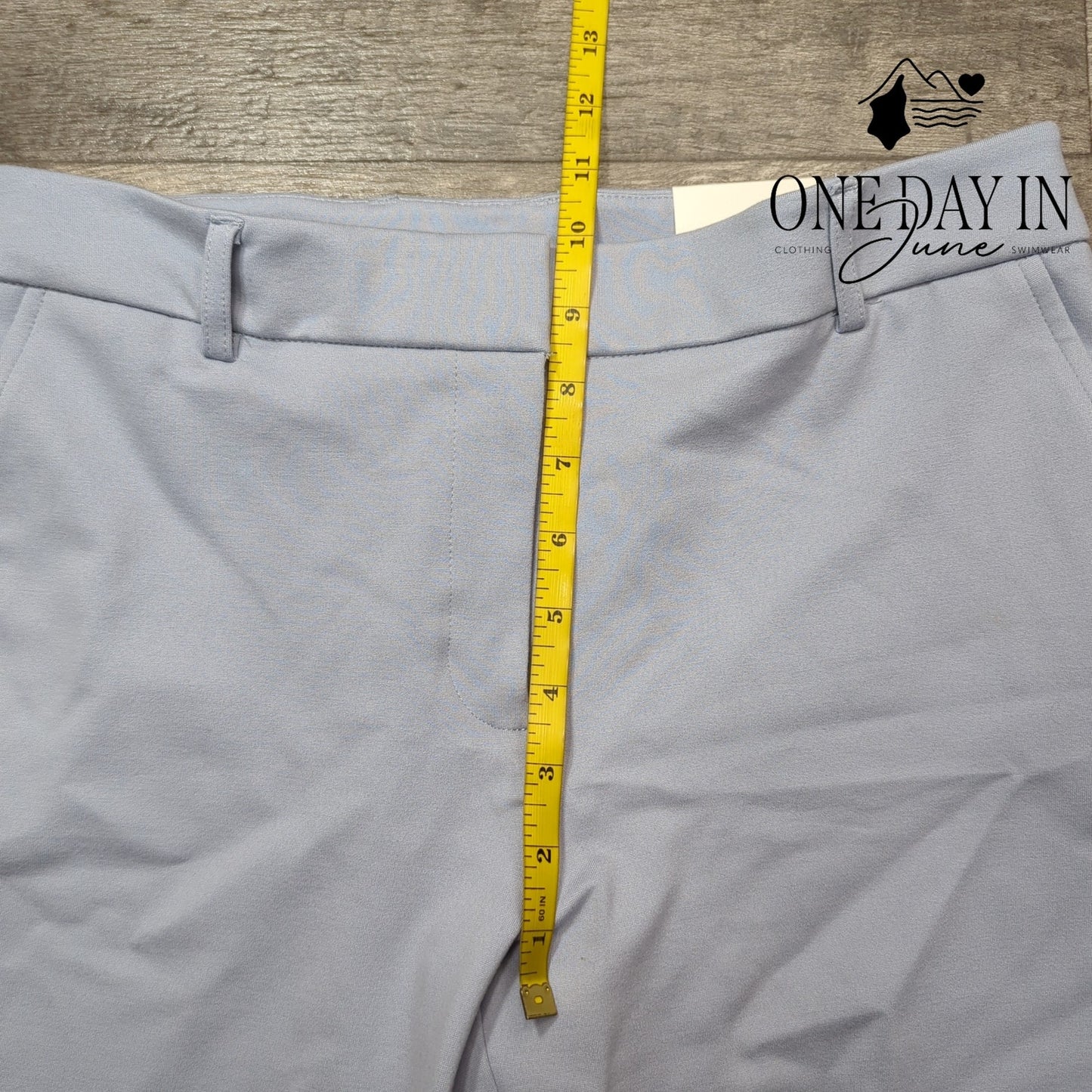 Anne Klein Summit Blue Trouser Pants Size 6