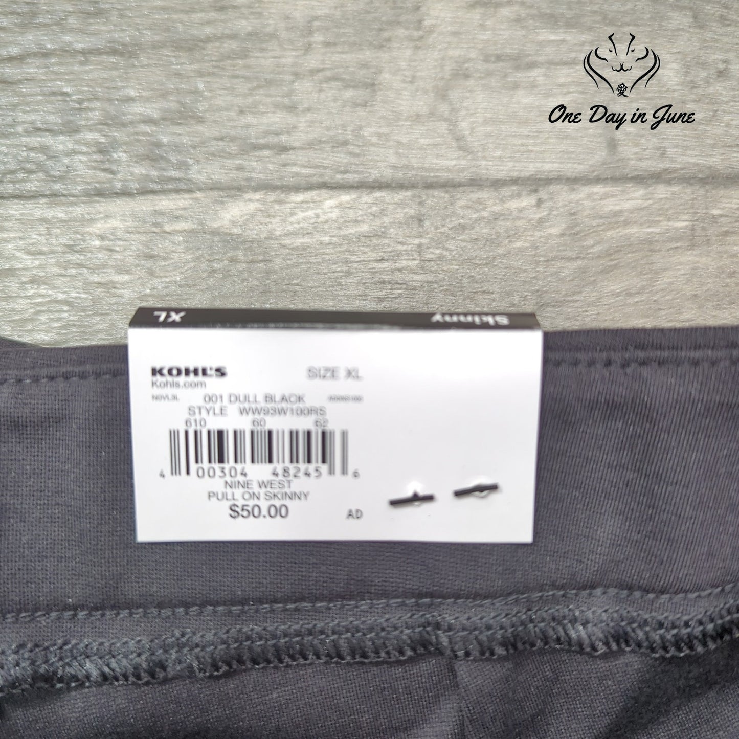 Nine West Skinny High Rise Pants Size XL