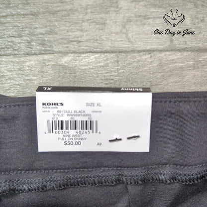 Nine West Skinny High Rise Pants Size XL