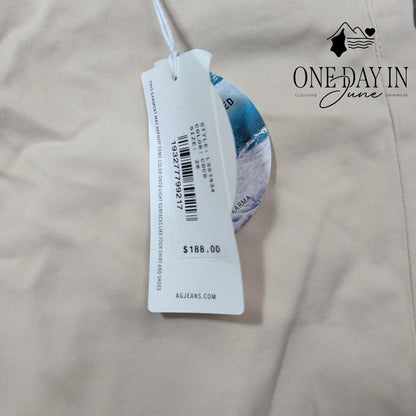 AG Adriano Goldschmied The Prima Cogarette Sateen Straight Pants Size 6 (28)