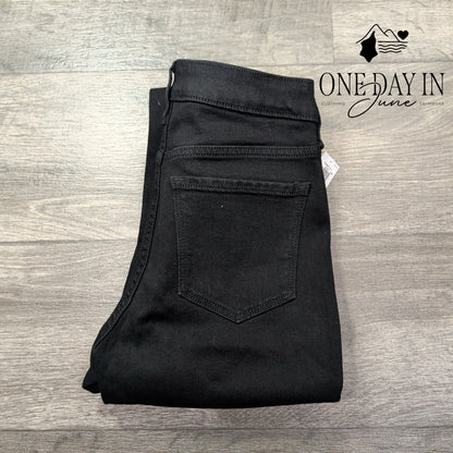 Old Navy High Rise Wow Super Skinny Jeans Black Wash Stretch NWT Size 4