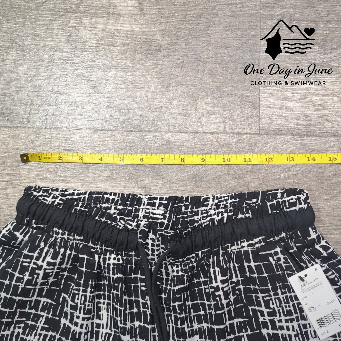NY Collection Drawstring Casual Pants Size S