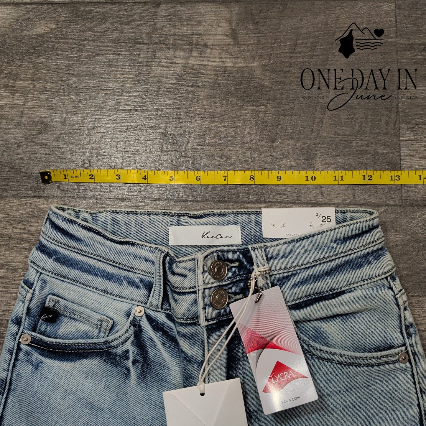 KanCan Juniors Southern Fancy Straight Fit Jeans Size 3