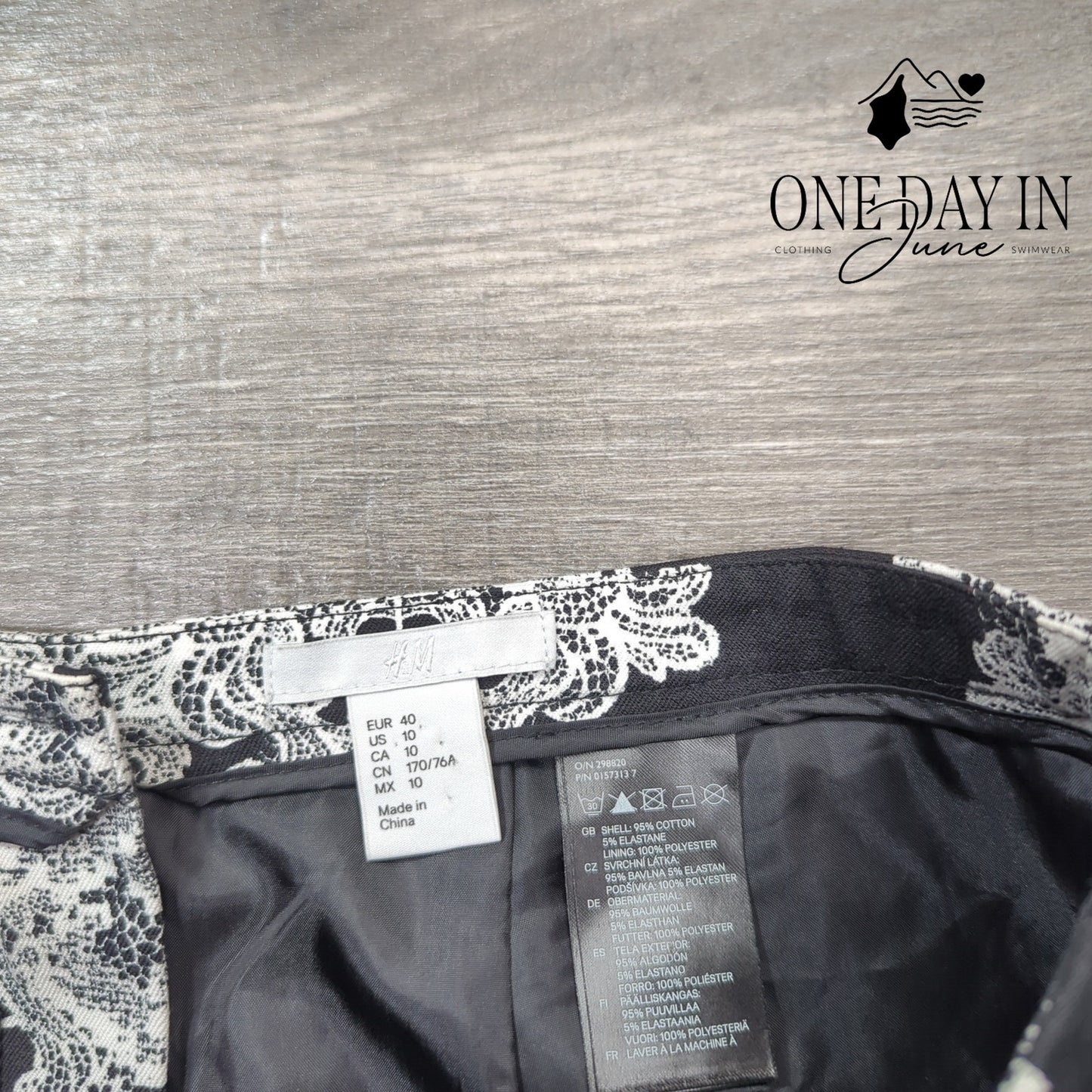 H&M Pencil Skirt Size 10