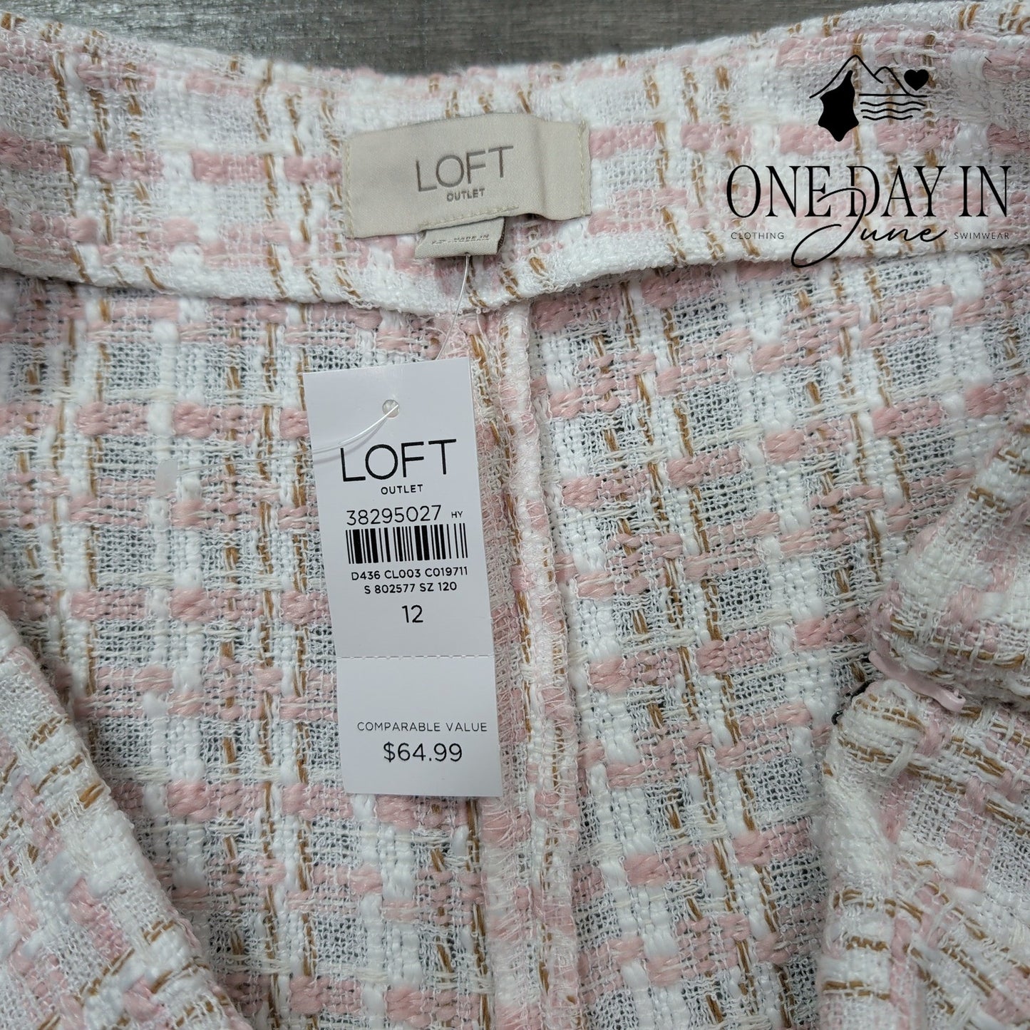 Loft Wrap Shorts Size 12