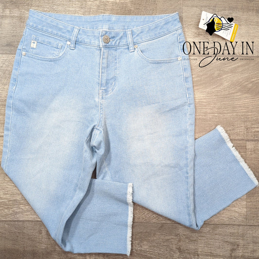 Kim Gravel Belle Petite Crop Jeans Size 4P