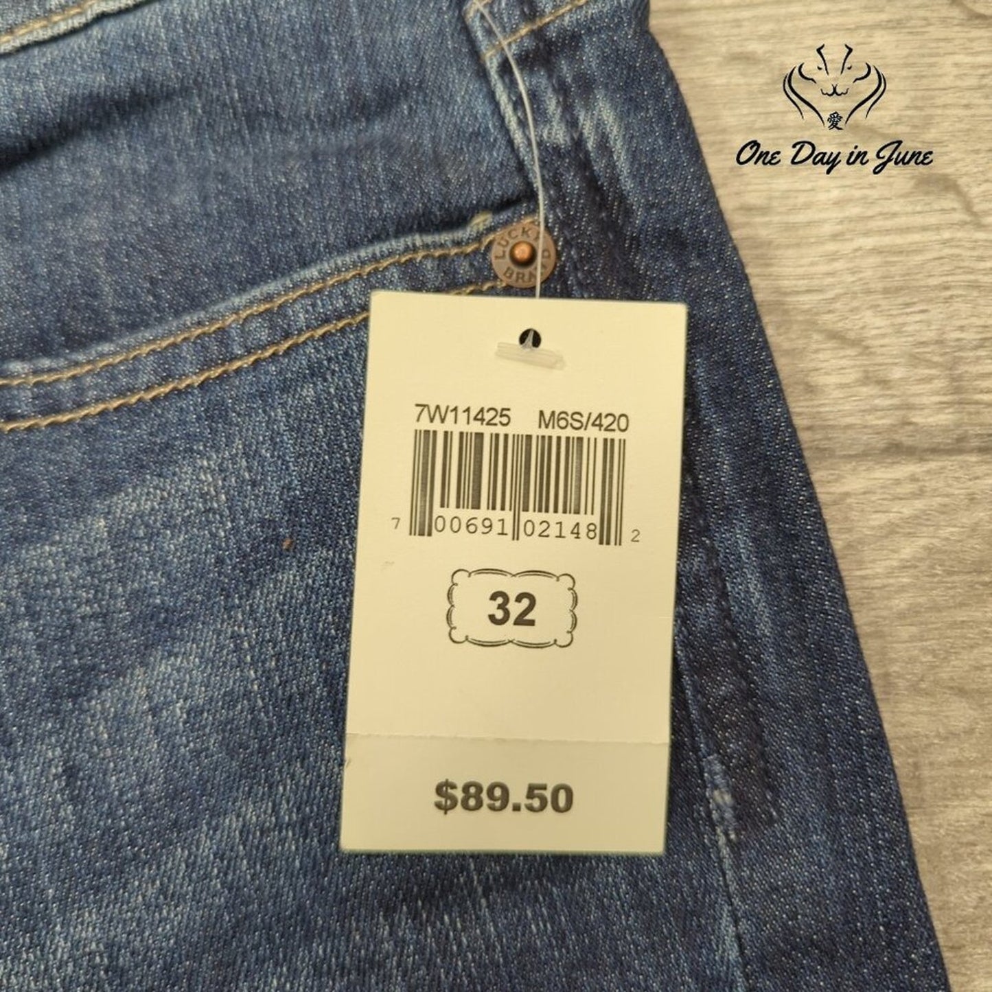 Lucky Brand Sweet'N Low  Boot Jeans Size 14