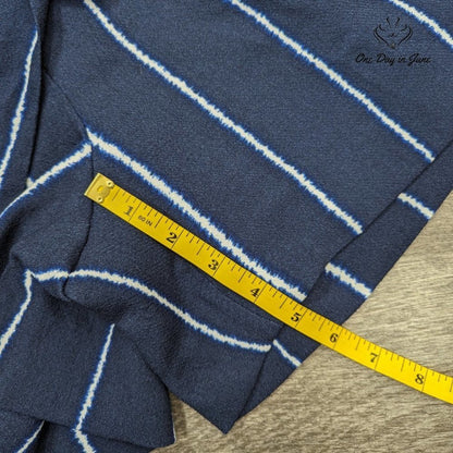 The Limited Navy Stripe May Fashion Shorts Size 4