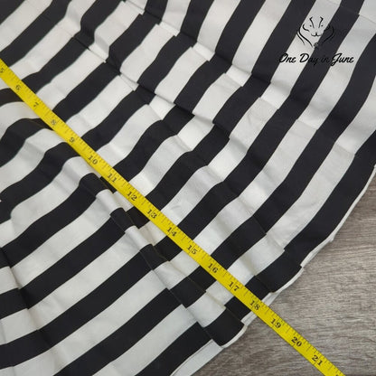 Gianni Bini Striped A Line Mini Skirt Size XS