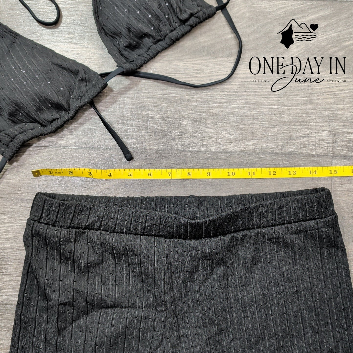 Aleumdr Adjustable Triangle Shorts Set Size M