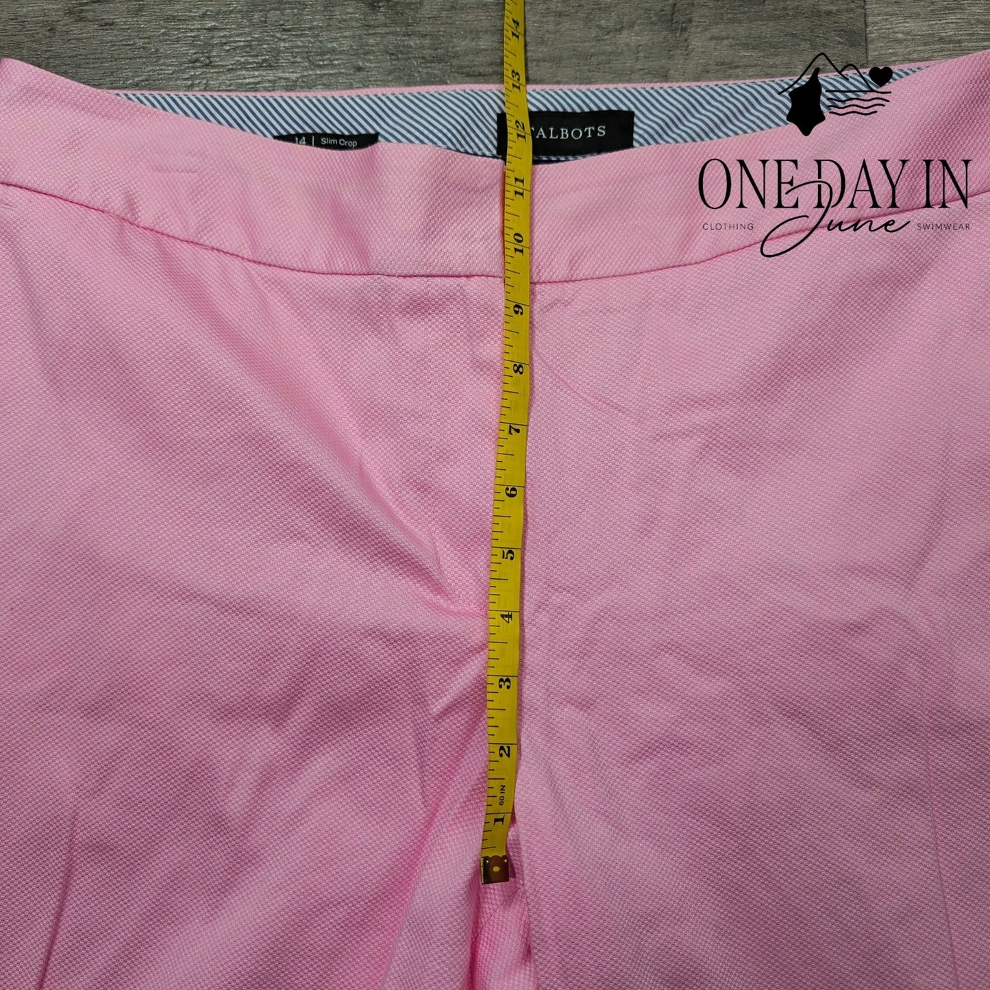 Talbots Slim Crop Pants Size 14