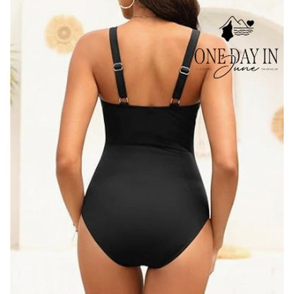 Tempt Me Tummy Control One Piece Swimsuit Size L