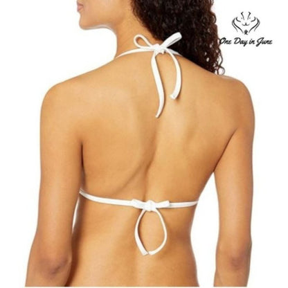 SeaFolly Block Party D Triangle Bikini Top Size 6