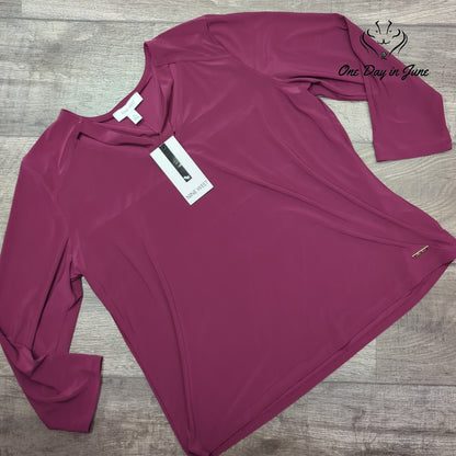 Nine West Long Sleeve Top Size XL