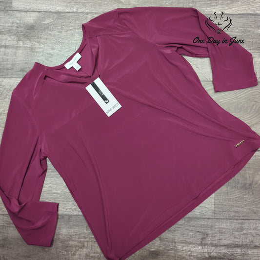 Nine West Long Sleeve Top Size XL