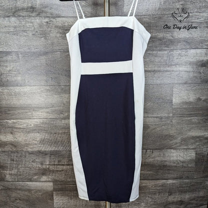 bebe Adjustable Spaghetti Strap Mini Dress Size L