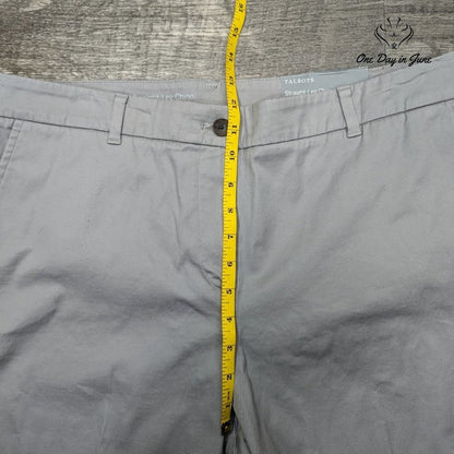 Talbots Straight Leg Crop Pants Size 14