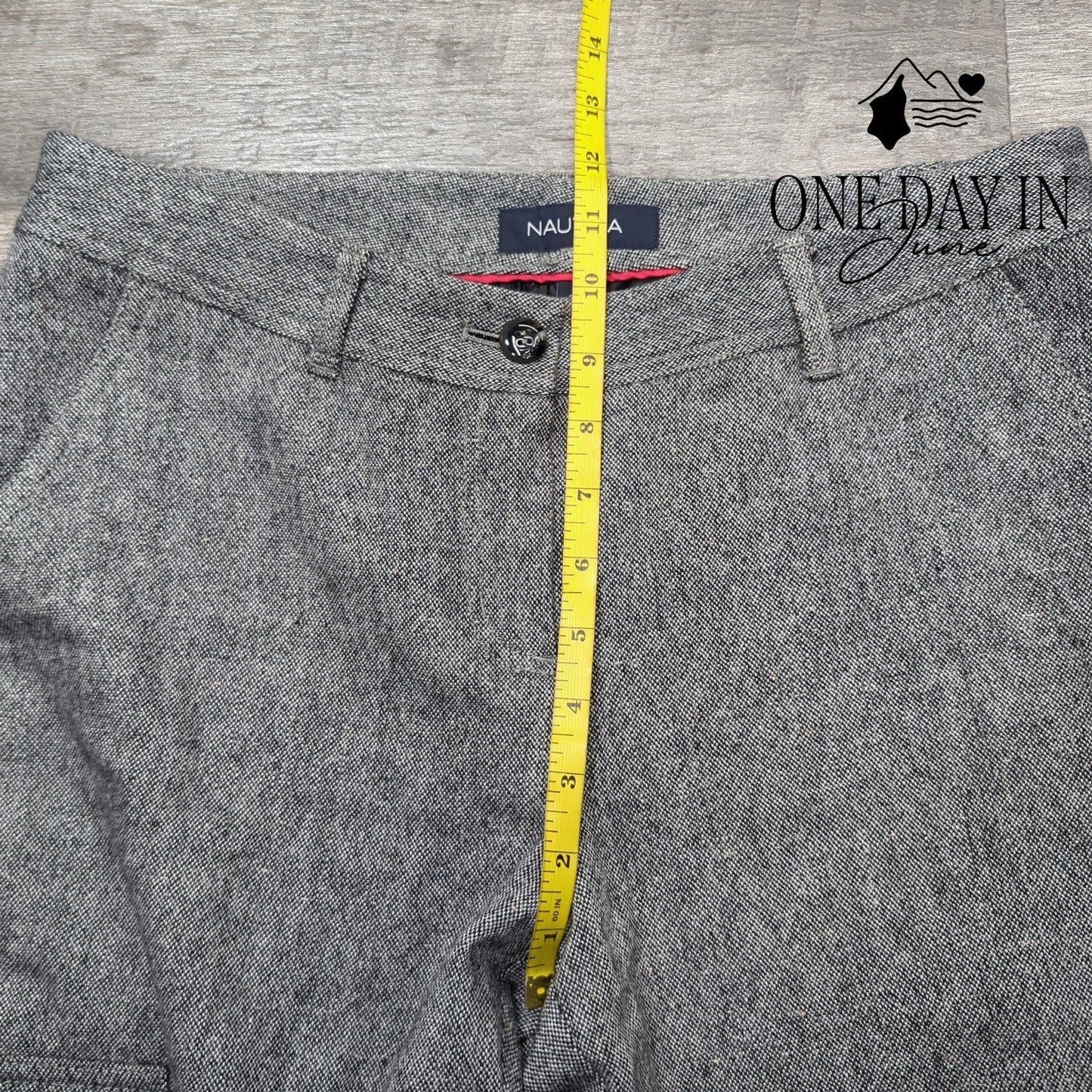 Nautica Wool Lined Cargo Style Pants Size 8