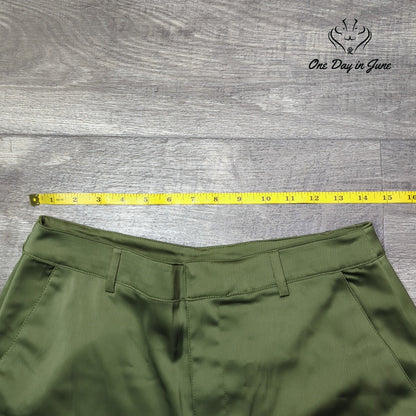 Nicole Miller Ruched Leg Cargo Style Pants Size 8