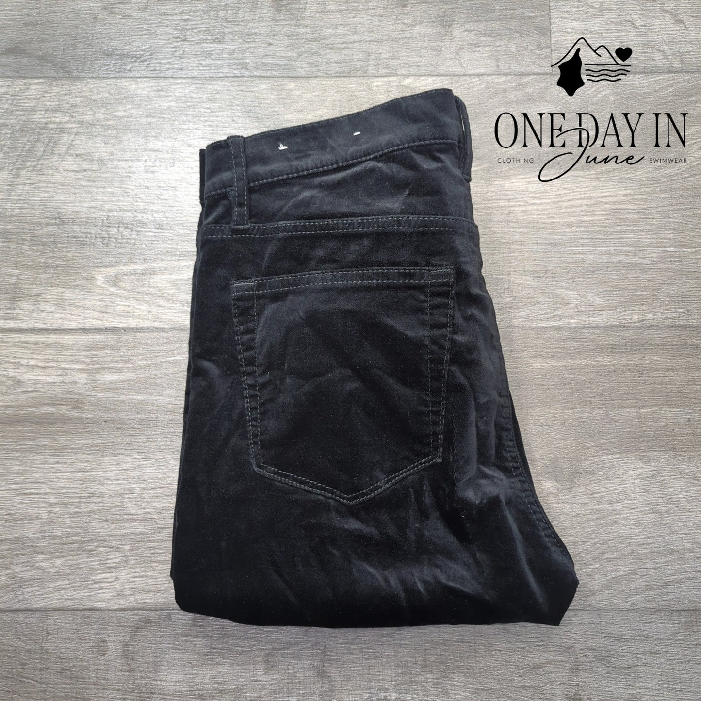 Loft High Waist Velour Pants Size 6