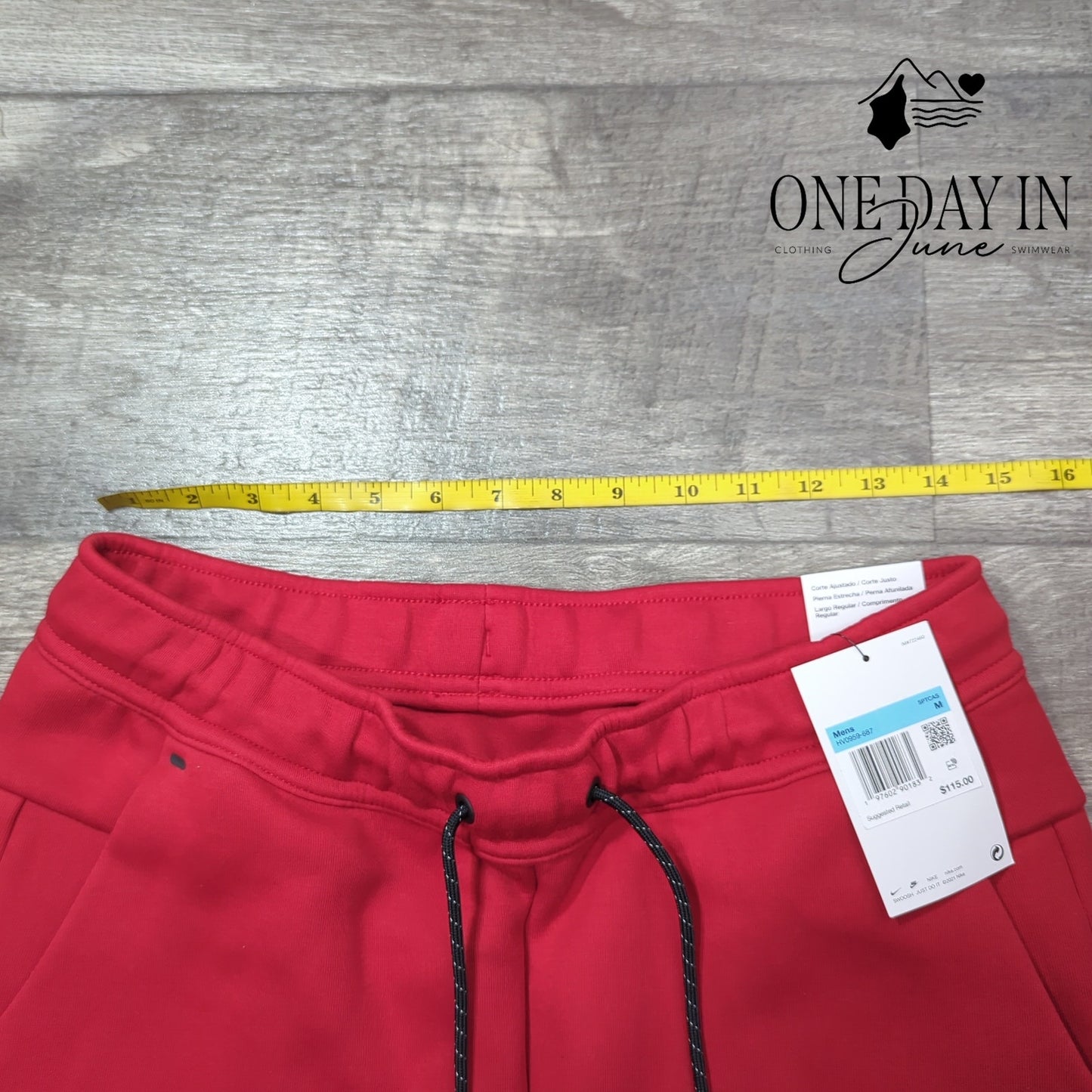 Nike Slim Fit Tapered Leg Jogger Pants Size M