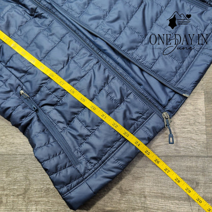 Patagonia Nano Puff Insulated Quilted Vest Navy Blue NWT B4 Logo Size M