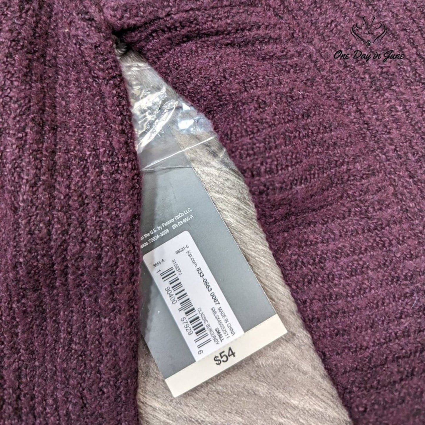 Worthington Long Sleeve Knit Sweater Size S
