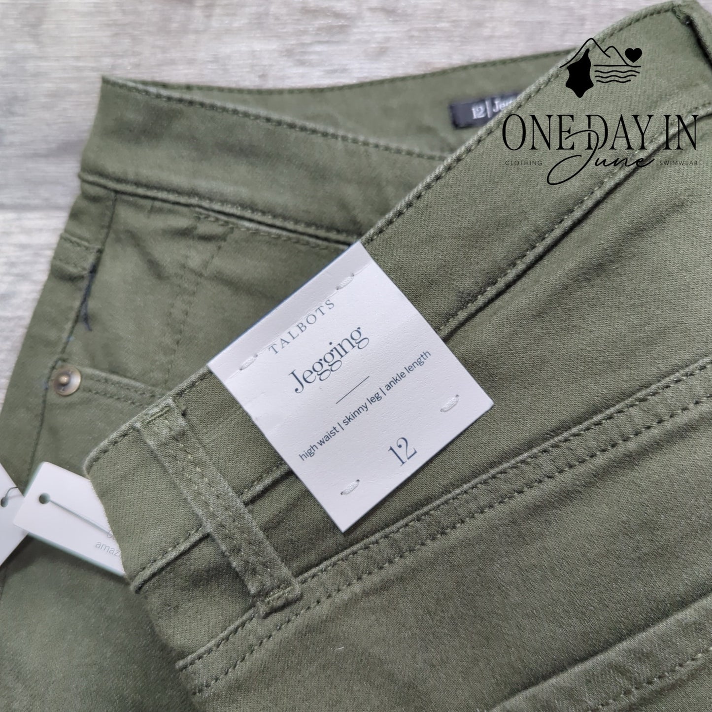 Talbots High Waist Skinny Leg Jegging Jeans Size 12