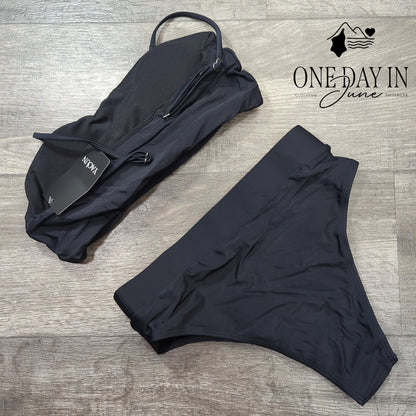 Yacun Crop Bikini Swimsuit Size S