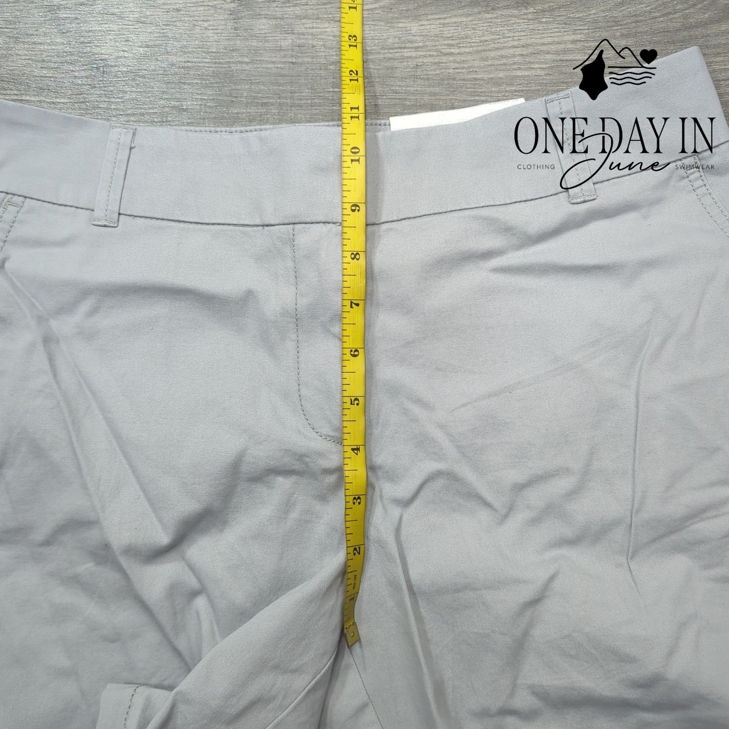 Loft Flat Front 6" Shorts Size 10