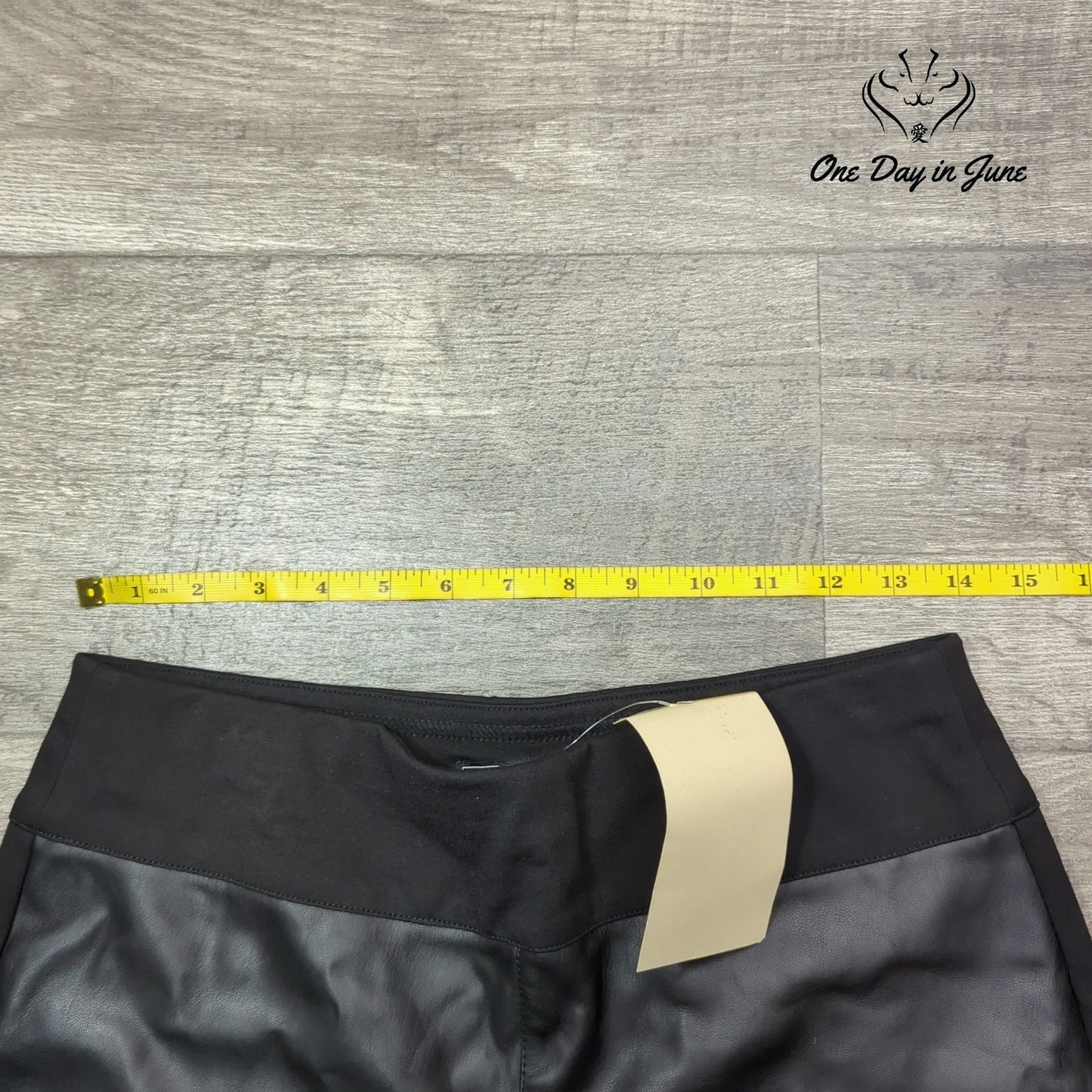 G by Giuliana Faux Leather Embellished Legging Pants Size 10