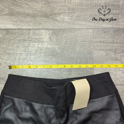 G by Giuliana Faux Leather Embellished Legging Pants Size 10
