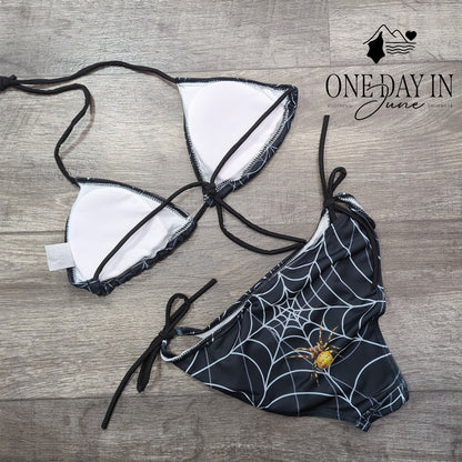 Charmleaks Adjustable Triangle Bikini Swimsuit Size M