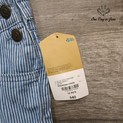 There Abouts Denim Overalls Size 12