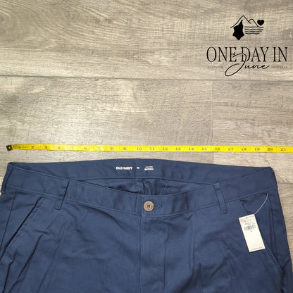 Old Navy High Rise Skinny Pants Navy Blue Stretch Chino NWT Size 18