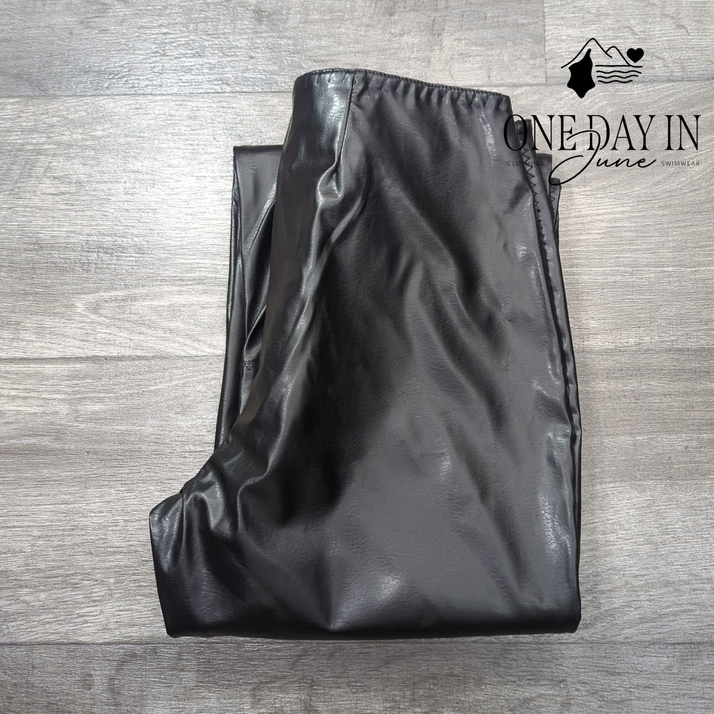 Louise Paris Vintage Lace Up Faux Leather Pants Size 10