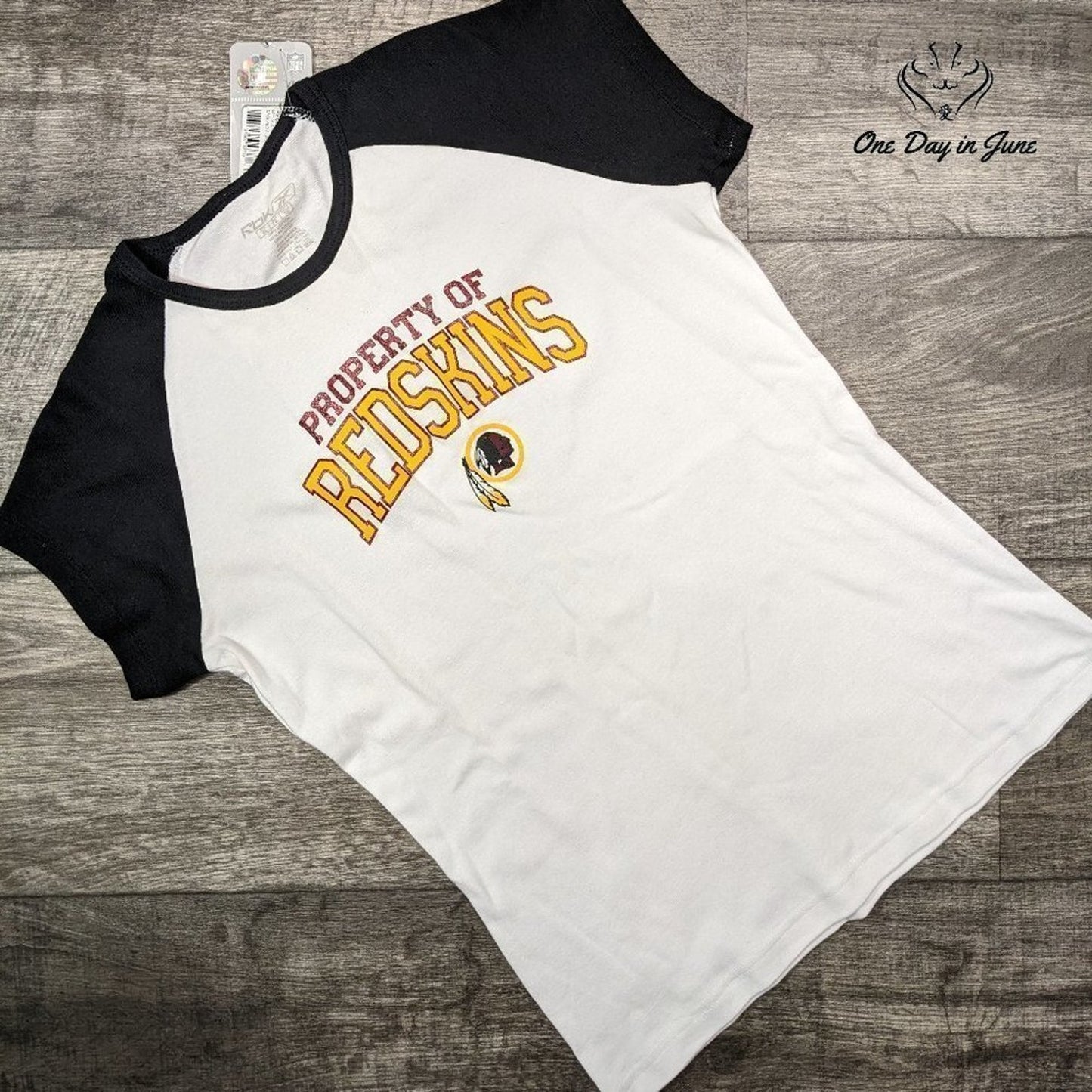 Reebok Fitted Redskins T Shirt Size XL