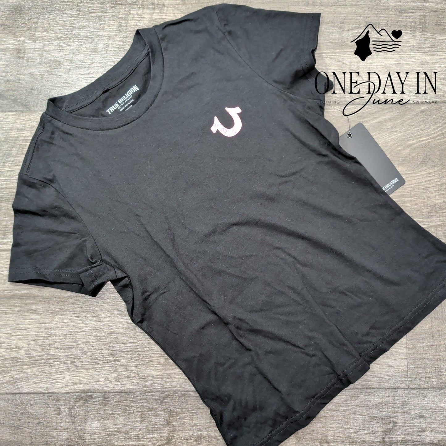 True Religion Crystal Wing T Shirt Size S