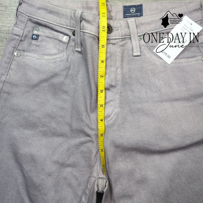 AG Adriano Goldschmied Regular Fit Straight Leg Mid Rise Jeans Size 27 (4)