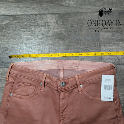 AG Adriano Goldschmied Legging Ankle Coated Super Skinny NWT $215 Size 4 (27)