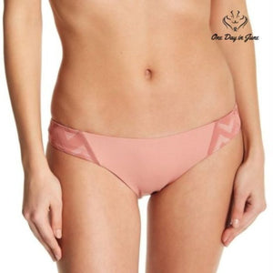 Tavik Byrdie Textured Chevron Bikini Bottom Size S