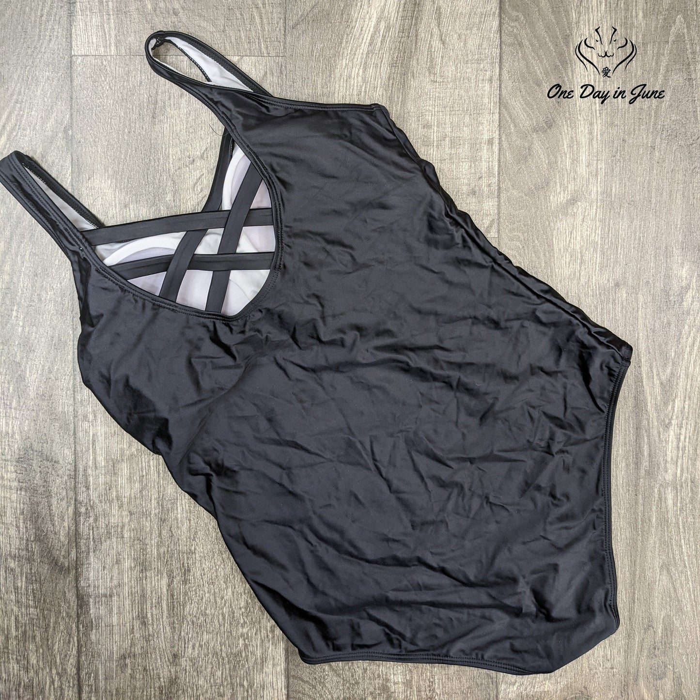 Amzbrly Cage Back One Piece Size XL