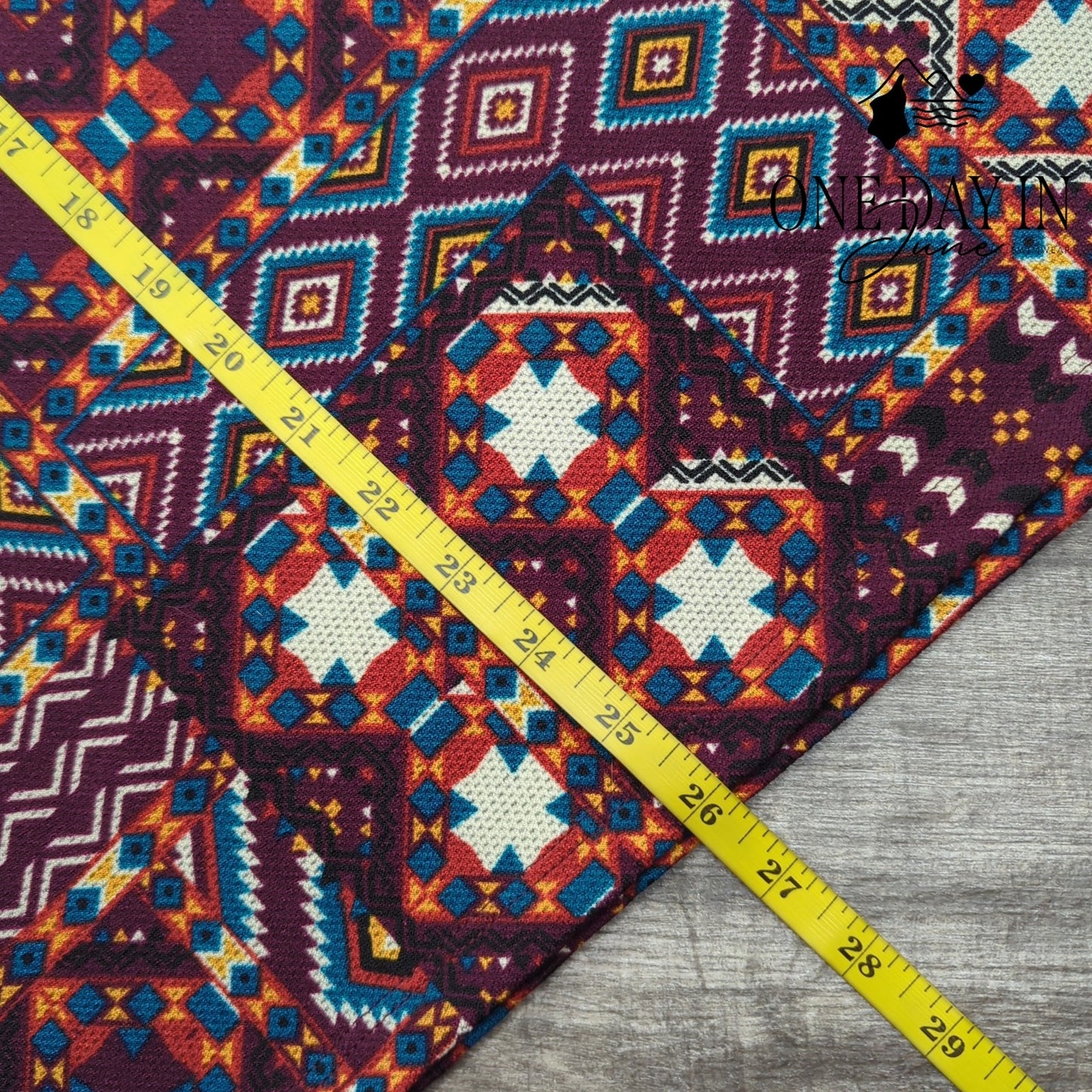 june & hudson Tribal Pencil Skirt Size XL
