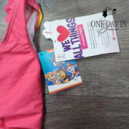 Paw Patrol One Piece Swimsuit Size 3-4