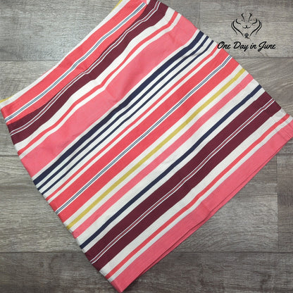 Loft Striped Mini Skirt Size 6