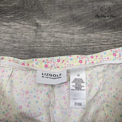 Liz Claiborne LizGolf Golf Skort Size 12